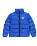 trapstar blue puffer jacket